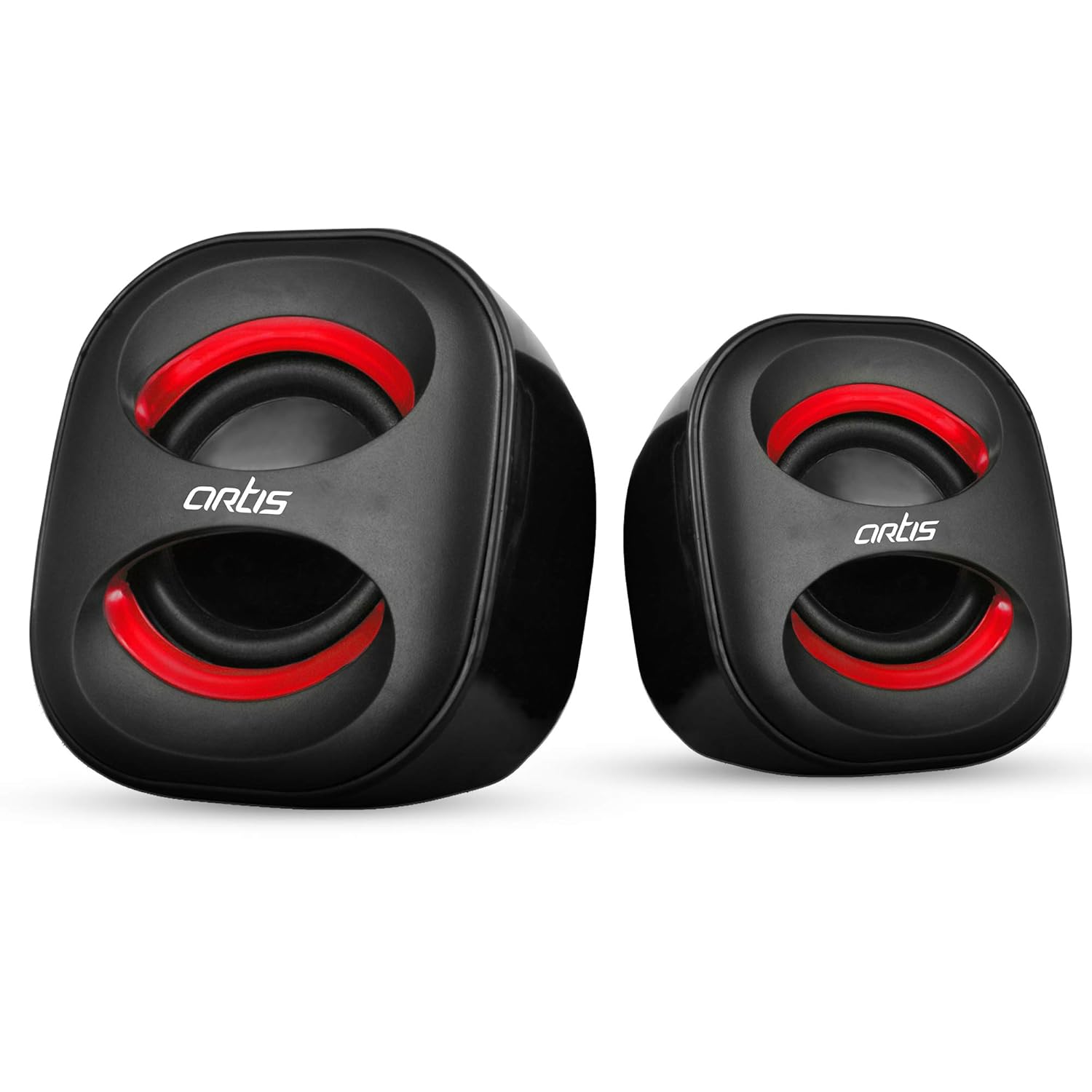 Artis Mini 2.0 USB Multimedia Speakers (Black) — Computer Accessories | Pranjal Enterprises computer shop Hadapsar Pune