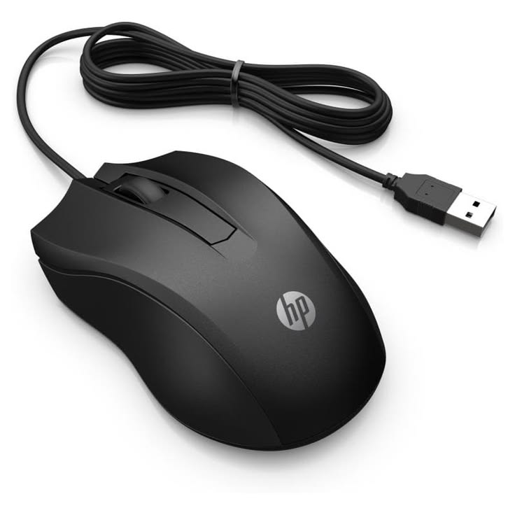 HP Mouse Wired — Mouse | Pranjal Enterprises computer shop Hadapsar Pune
